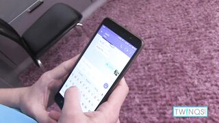 Rainbow Throbbing Hard Cock Twink! It's Matthew Jerking Off! - 2 image