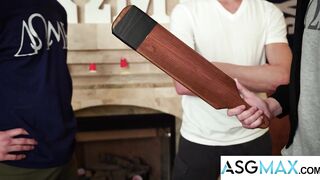 Muscle Hunks DP Twink into Frat Submission - 2 image