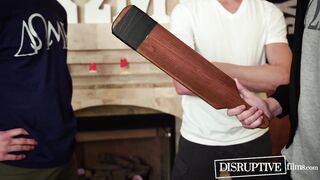 DISRUPTIVEFILMS Pledge Daddy 3 DOUBLE DOMED Twink Jock SPANKED & DAP'd - 2 image