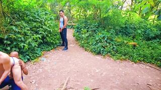 TWINK SAID HE WANTED TO GIVE IT TO 5 MALES WITHOUT A CONDOM AND SOON SEVERAL CAME ON THE TRAILS. - 2 image