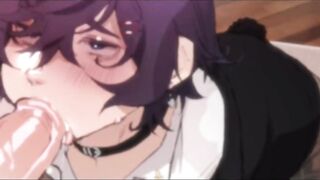 Cute twink giving a blowjob - 13 image