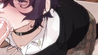 Cute twink giving a blowjob - 15 image