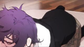 Cute twink giving a blowjob - 5 image