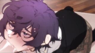 Cute twink giving a blowjob - 7 image