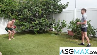 Twink Jack seduces stepuncle, Liam Hunt, for a steamy threesome - 3 image