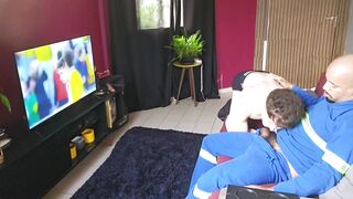 Sexy Tomaso gets nailed hard while Safado watches in awe - 3 image