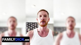 Stepson & Stepdad take turns banging Cute Twink Stepson Dakota Lovell - 2 image