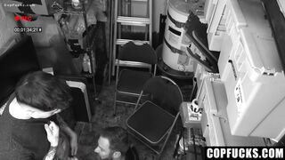 Twink gets caught stealing and begs for mercy from officer Bruce Jones - 3 image