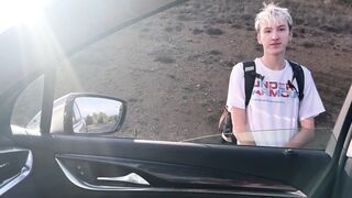 My GF and I picked up a cute young guy and we pounded him with our tongues