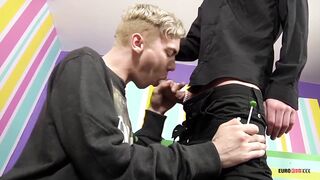 Reece Bentley's huge uncut dick gets pounded by Jonny Castle's raw euro skills - 4 image