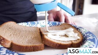 Scott & Hayden get messy with some juicy muscle - 3 image