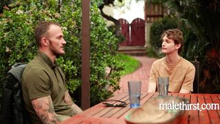 Teen Twinks Meets His Prison Pen Pal - Christian Wilde, Garrett Kinsley | MaleThirst - 3 image