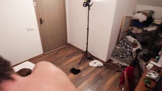 Three guys fuck a twink and a cute slut hard and cum on their bodies - 2 image