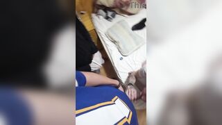 I MADE THE YOUNG GUY A WHORE AND TAUGHT HIM TO SERVE TWO MALE GUYS - 6 image