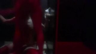 Twink and hung guy caught having fun in darkroom and through gloryhole - FREE VERSION - 15 image