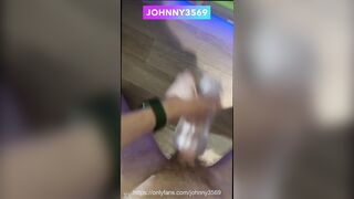 Big Dick Horny Twink Cumming after Playing With Fleshlight Masturbator.