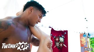 TWINKPOP - Elf Twink Danny Fantasy Rides Kenzo Alvarez After Getting Fucked In The Stocks At The Fair - 15 image