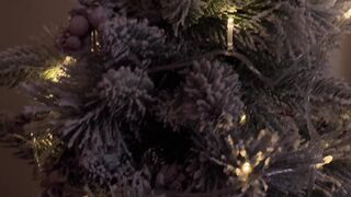 The twink's wish came true, the big-dicked daddy fucked his juicy ass and came there