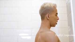 Stepdad's Steamy Shocker With Twink Top