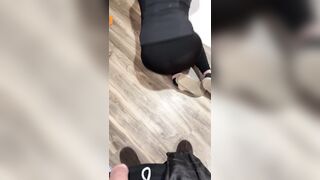 Huge Boobs Hot MILF Anal Play and Blowjob Christmas Eve