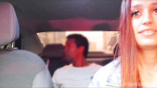 Female ride-share driver catches passenger masturbating from behind!