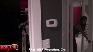 MILF Stepmom Busts Stepson Jerking to Her Panties! - 1 image