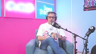 Huge Cumshot Chaos: CamilaHenao loses control sucking a big dick until her mouth overflows with milk - 1 image