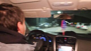 A double blowjob in my friend's car DIRTY MORBID GIRLS - 12 image