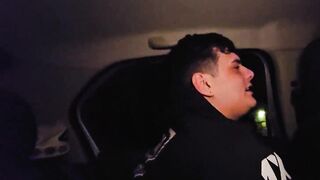 A double blowjob in my friend's car DIRTY MORBID GIRLS - 15 image