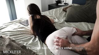 I ripped her pants and fucked her big ass, anal creampie - 4 image