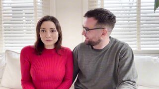 Beautiful Brunette Italian MILF Goes on Adventure to the Sex Shop in Amsterdam to Buy Sexy Lingerie - 1 image