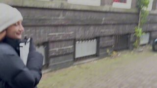 Beautiful Brunette Italian MILF Goes on Adventure to the Sex Shop in Amsterdam to Buy Sexy Lingerie - 2 image