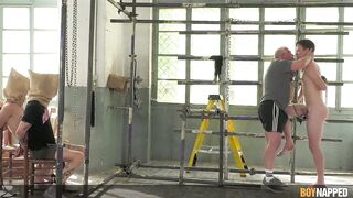 Master Doms And Three Twinks Part 2: Nipple Torment And Cock Strokes