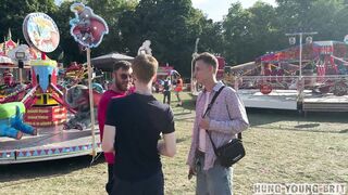 Polite Cute Dark Haired Twink Rides Hung Carni Lad - 1 image