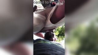 Twink with the pink dick made me suck him in the park and came all over my arm. - 10 image