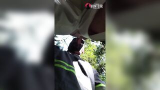 Twink with the pink dick made me suck him in the park and came all over my arm. - 12 image