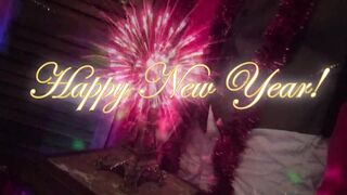 Happy New Year! The cute French-Asian twink Jon Arteen jerks off, ejaculates into a glass, and drinks his own semen