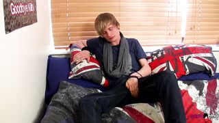 HomoEmo: Blond Emo Twink Brent Daleys Cock Is Ready For The Camera Fun