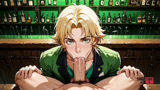 Yaoi - Blond Twink in a gay bar Pic Collection - Asian Japanese Manga Anime Game Gay Porn - 6 image