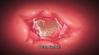 Watch as straight dude gets dominated by ugly anime doctor and receives a messy creampie