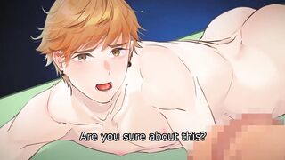 Watch as straight dude gets dominated by ugly anime doctor and receives a messy creampie