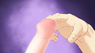 Watch as straight dude gets dominated by ugly anime doctor and receives a messy creampie