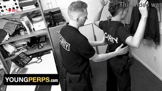 Brody Kayman's massive cock is a straight security's first time in public with a twinkie-loving twerk