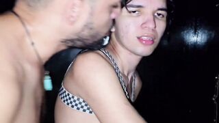 Watch as a lucky guy gets ruthlessly pounded in the gloryhole at Gloryhole by a hung dude