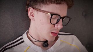 Hot twink gets her ass drilled after giving a yummy blowjob and getting her sweet ass licked well