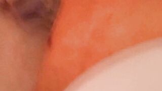 Jon Arteen explodes a balloon with his sweet Valentine's present