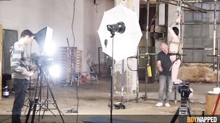 Master Dom's Twink Slave gets a taste of his creamy load in Boynapp-ed: Master Dom Totally Used His Sub Part 3