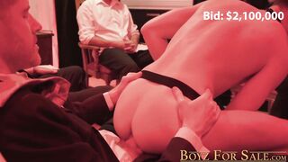 Kinky mature group dominates and fucks young twink in hot HD group sex