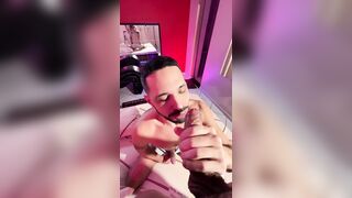 My friend's brother dominates me with his amazing cock & makes me swallow his load - 13 image