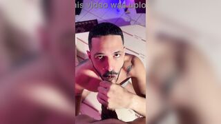 My friend's brother dominates me with his amazing cock & makes me swallow his load - 9 image